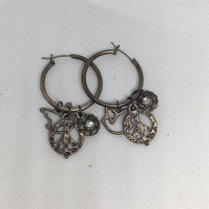 Brass Hippie Earrings.